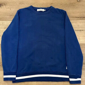 Classic Blue Crewneck Sweater